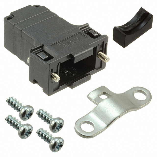 1731110024 Molex  Capots de connecteurs D-Sub en forme de D