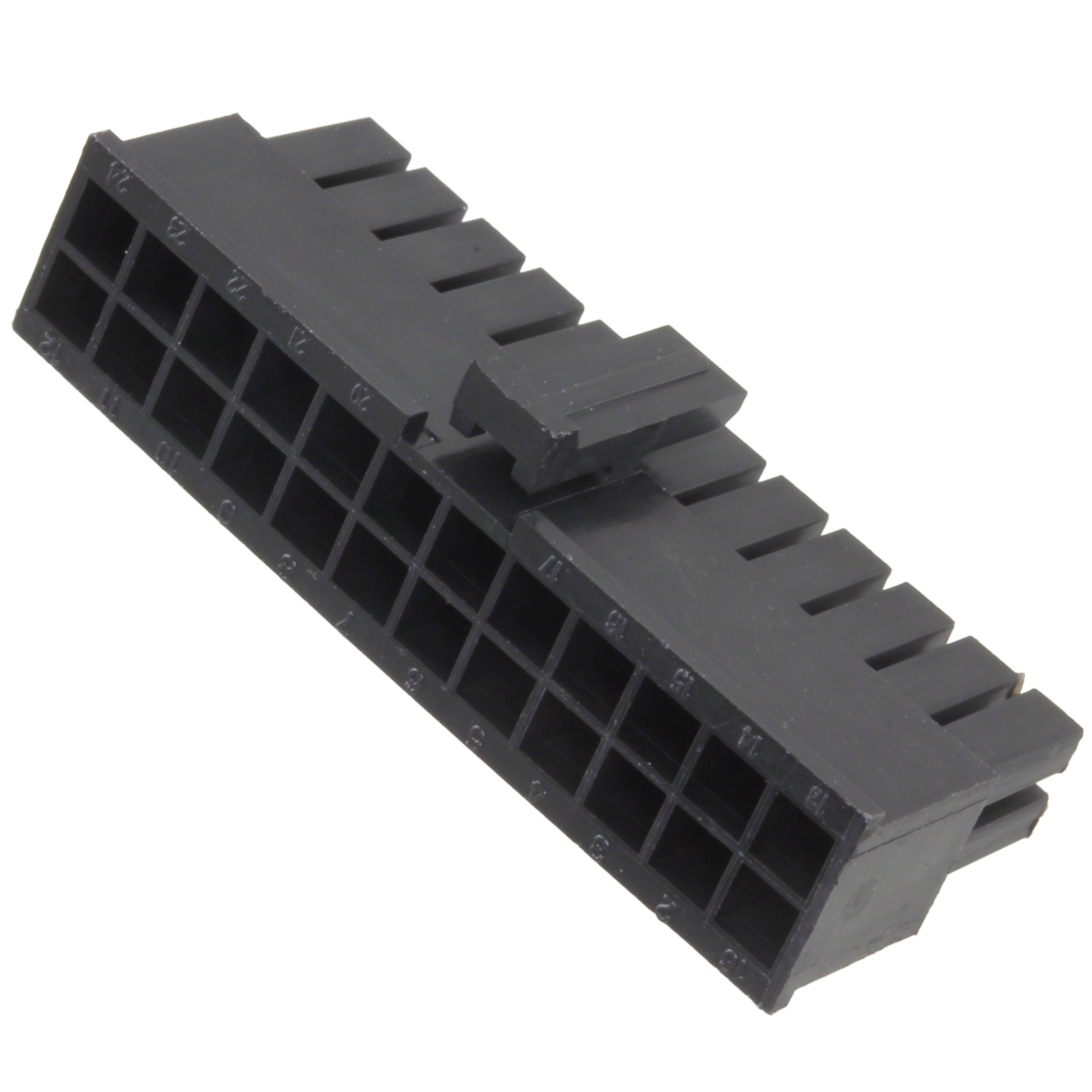 10127716-24LF Amphenol ICC (FCI)  Rectangular Connector Housings