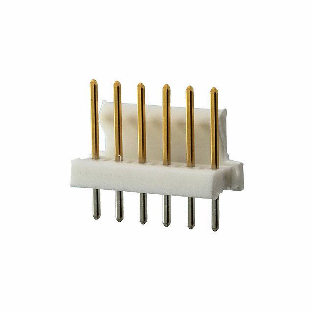 641126-6 TE Connectivity AMP Connectors  Embases à broches mâles