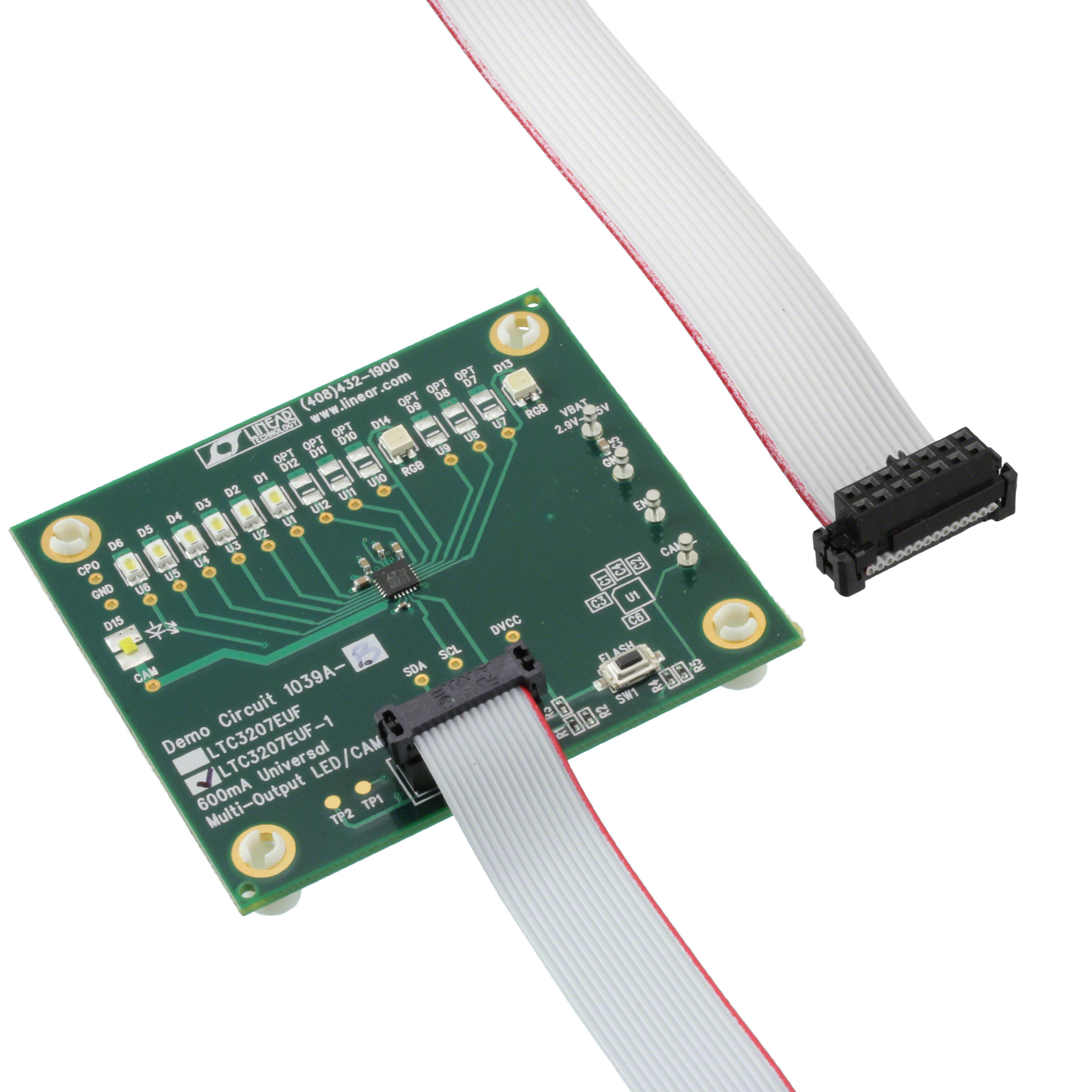 DC1039A-B Analog Devices Inc.  Cartes d'évaluation de pilotes LED