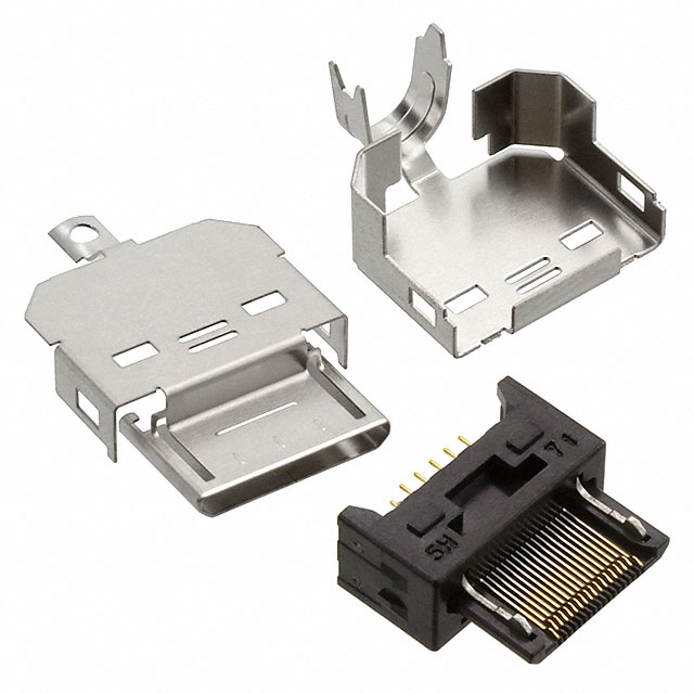 GX40-18S Hirose Electric Co Ltd  Free Hanging Panel Mount