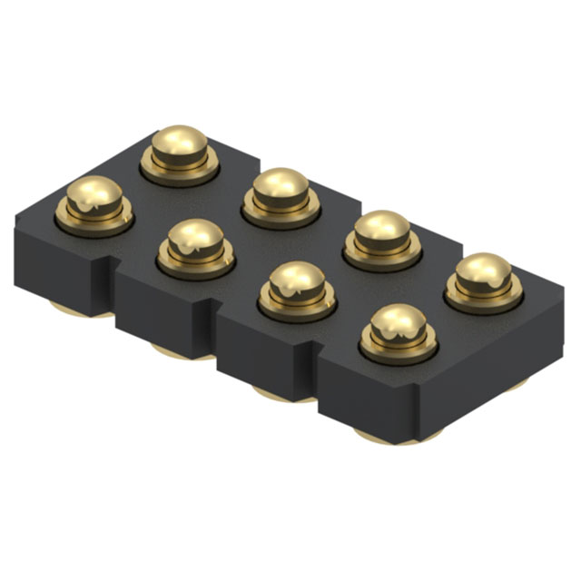 817-22-008-30-001101 Mill-Max Manufacturing Corp.  Spring Loaded