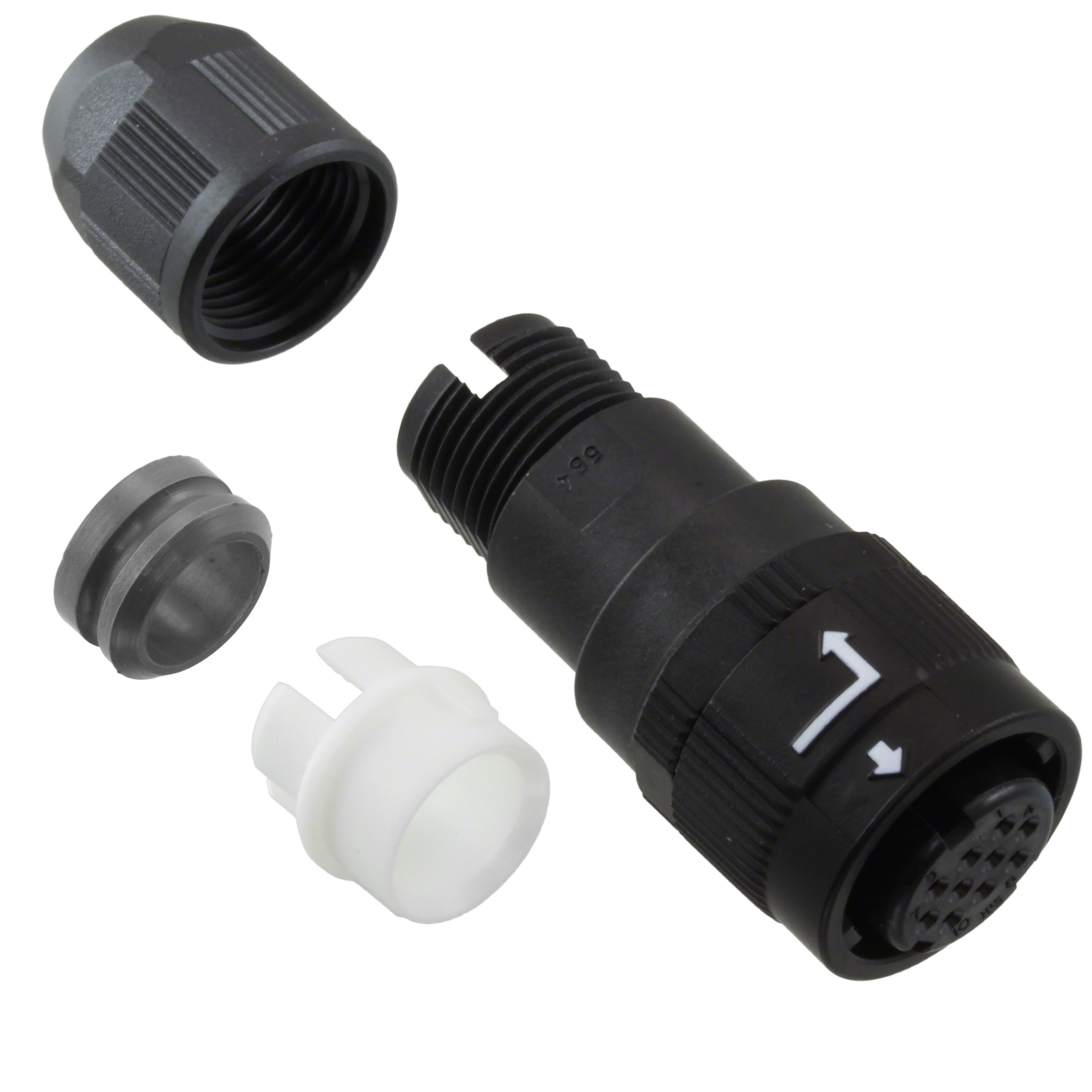 HR34B-12WPE-10S Hirose Electric Co Ltd  Circular Connector Assemblies