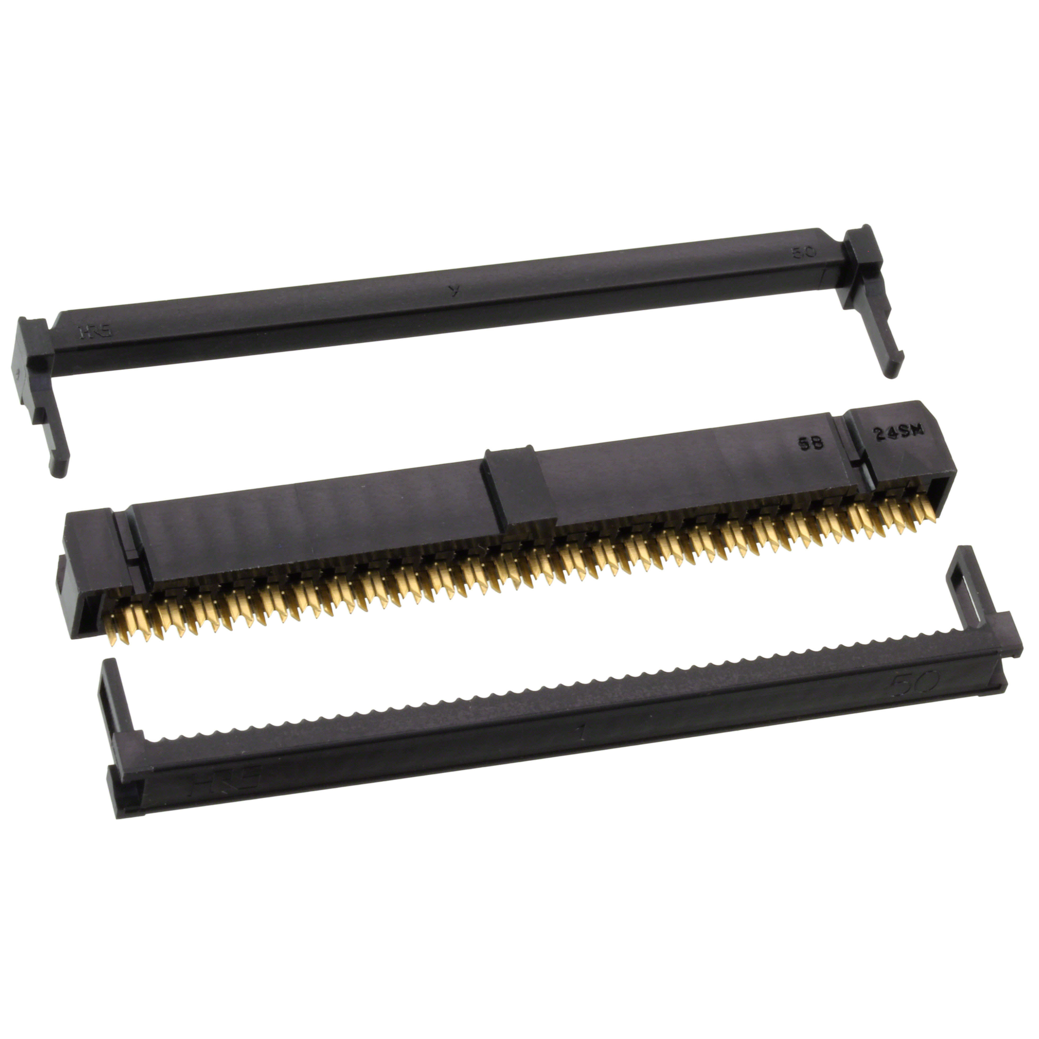 HIF3BB-50D-2.54R Hirose Electric Co Ltd  Free Hanging Panel Mount