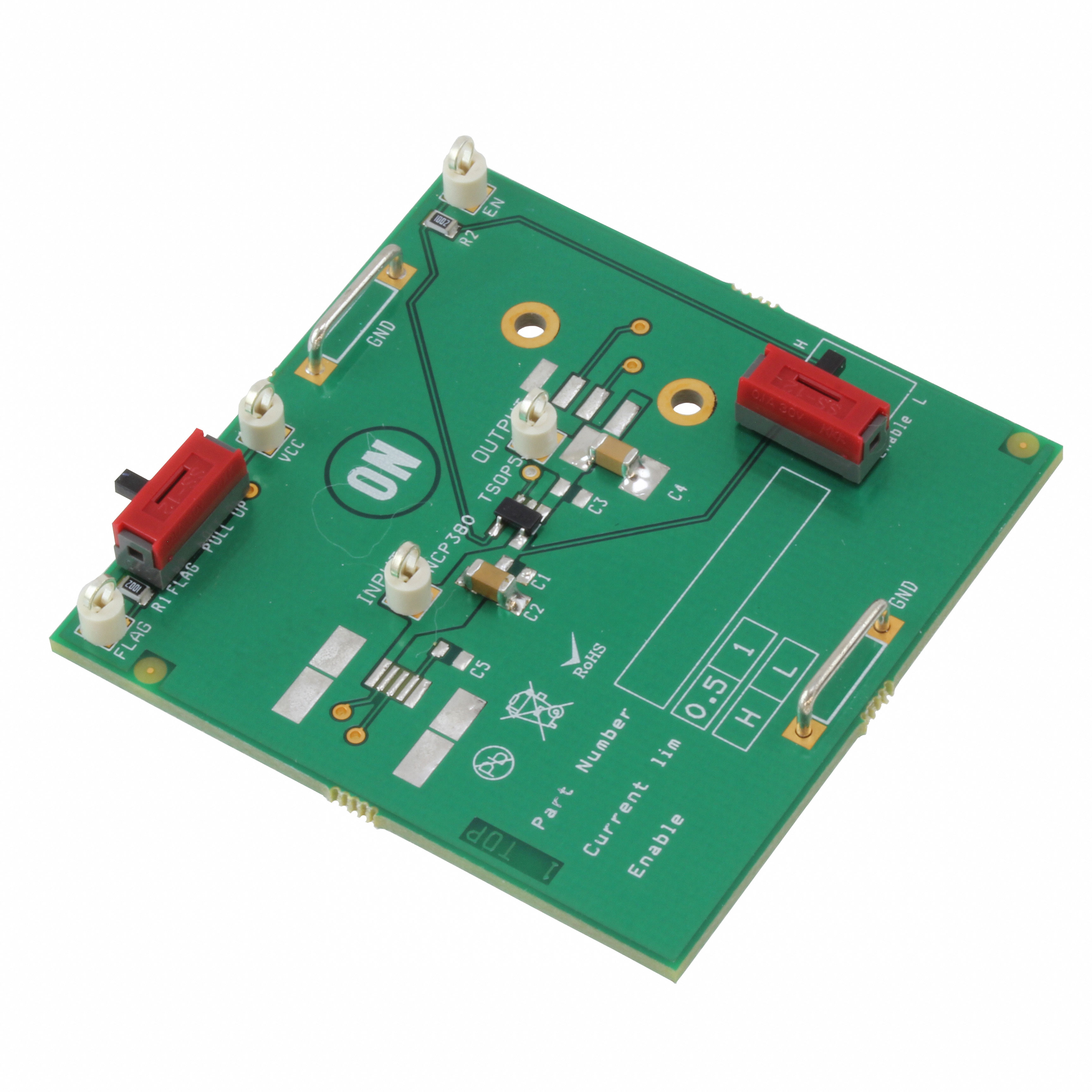 NCP380LSN05AGEVB onsemi  Cartes et kits d'évaluation et de démonstration