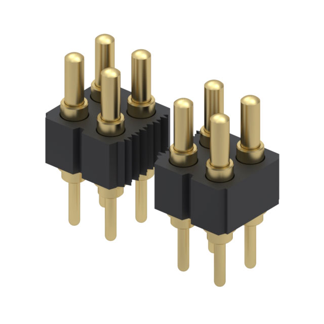 827-22-020-10-002101 Mill-Max Manufacturing Corp.  À ressort