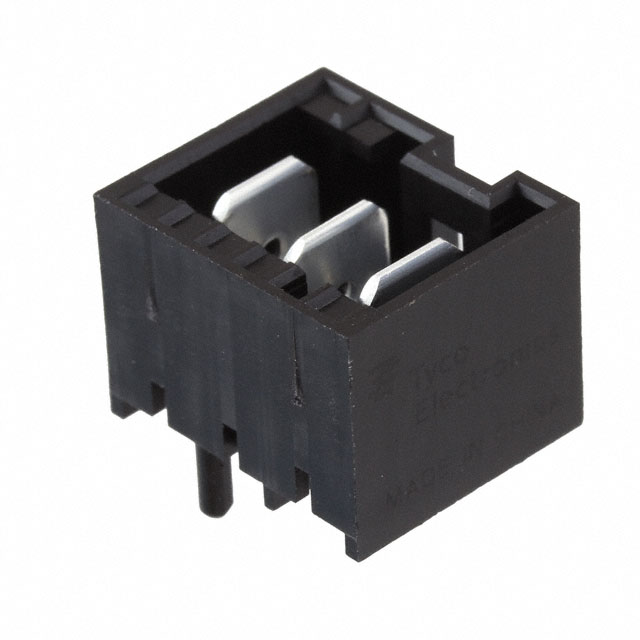 521755-3 TE Connectivity AMP Connectors  Embases à broches mâles