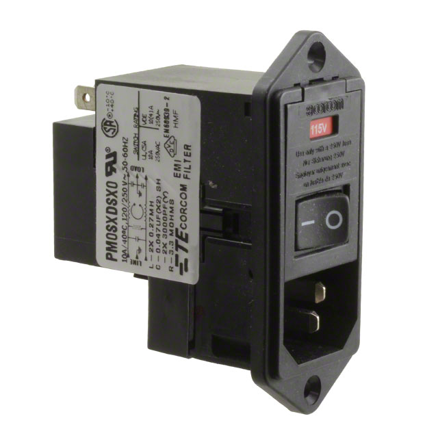 3-6609940-4 TE Connectivity Corcom Filters  Moduli di ingresso alimentazione (PEM)