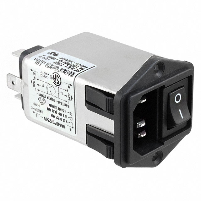 6609114-9 TE Connectivity Corcom Filters  Power Entry Modules (PEM)