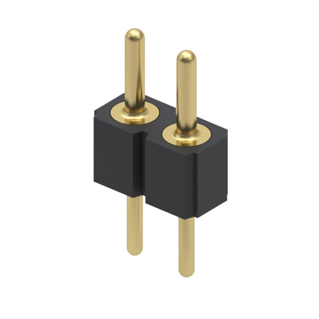 800-10-002-10-002000 Mill-Max Manufacturing Corp.  Embases à broches mâles