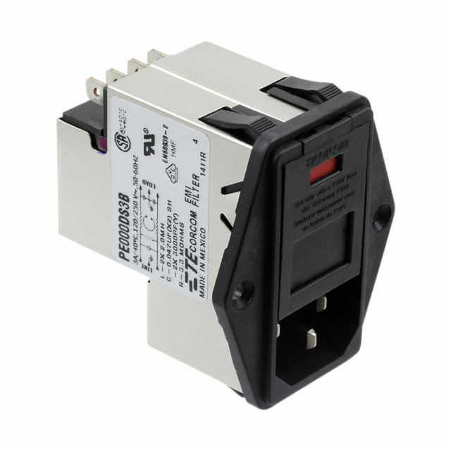1-6609103-8 TE Connectivity Corcom Filters  Moduli di ingresso alimentazione (PEM)