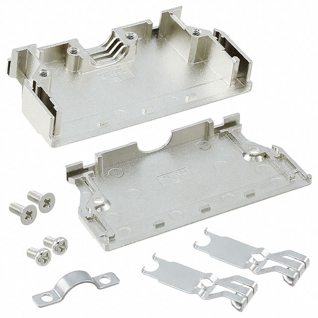 60030680255 HARTING  Capots de connecteurs D-Sub en forme de D