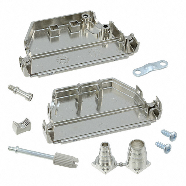 09670370435 HARTING  Capots de connecteurs D-Sub en forme de D