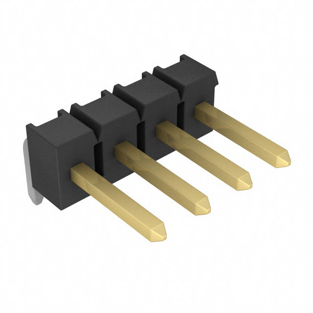 4-102974-0-04 TE Connectivity AMP Connectors  Embases à broches mâles