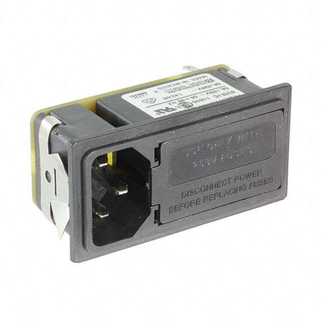 6VM1C TE Connectivity Corcom Filters  Moduli di ingresso alimentazione (PEM)