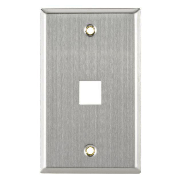 FPSINGLE-SS HellermannTyton  Cornici per placche Keystone