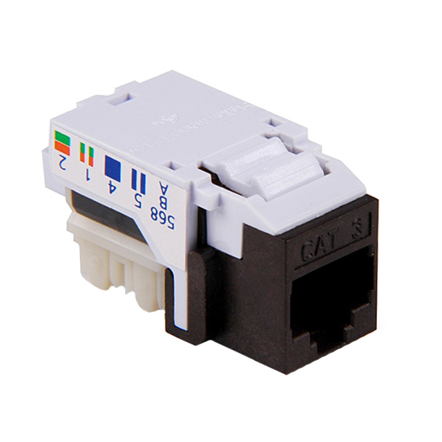 RJ45FC3-BRN HellermannTyton  Keystone-Einsätze