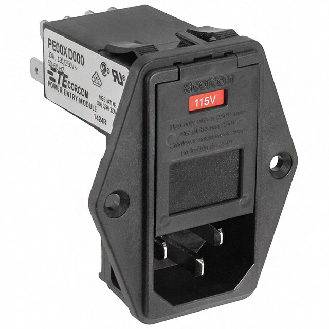 2-6609956-2 TE Connectivity Corcom Filters  Moduli di ingresso alimentazione (PEM)