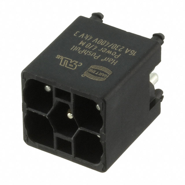 9350023004 HARTING  Embases à broches mâles