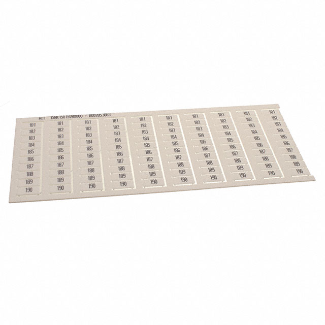 1SNK150192R0000 TE Connectivity ENTRELEC  Terminal Block Marker Strips