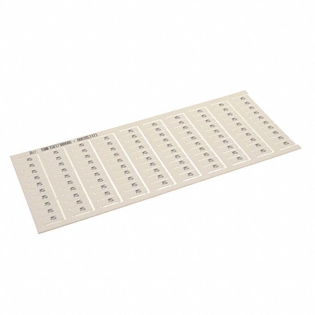 1SNK158171R0000 TE Connectivity ENTRELEC  Terminal Block Marker Strips