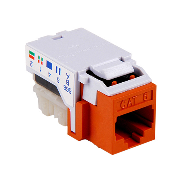 RJ45FC6-ORN HellermannTyton  Inserts Keystone