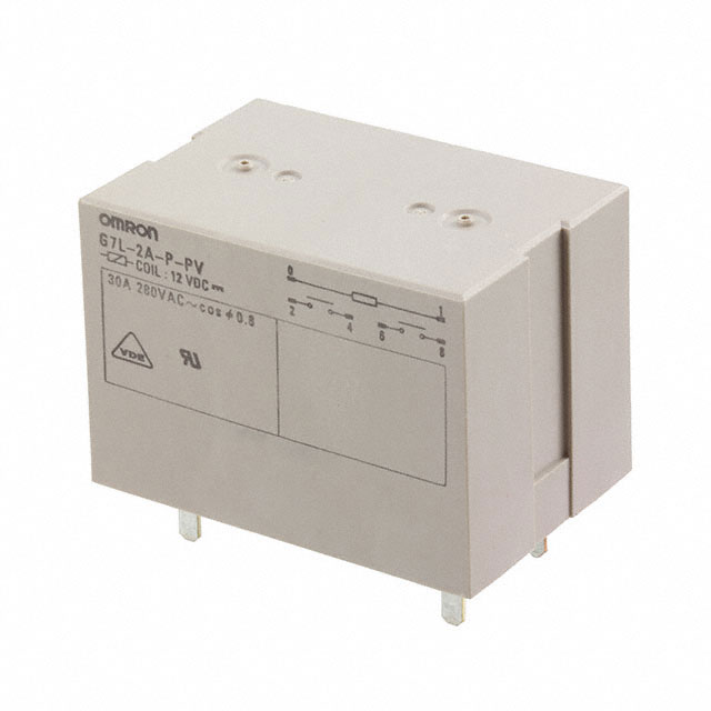 G7L-2A-P-PV-DC12 Omron Electronics Inc-EMC Div  Power Relays Over 2 Amps