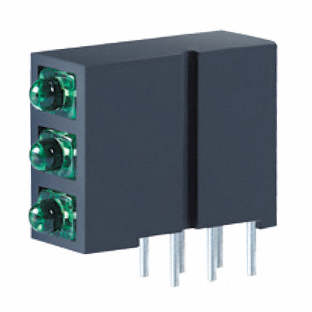 XPH3LUG61D SunLED  Indicateurs de circuits imprimés, tableaux, barres lumineuses, graphiques à barres