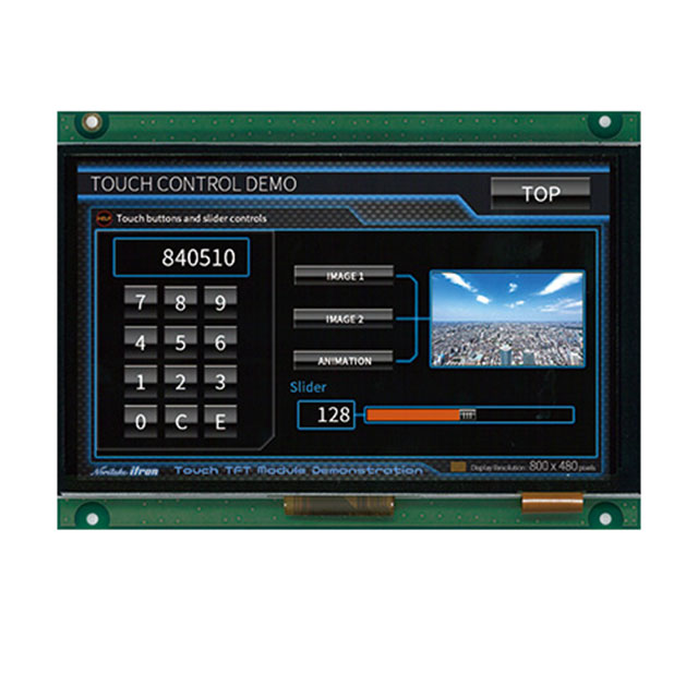 GTWV070VHA00P Noritake Company Inc.  Écran LCD OLED graphique