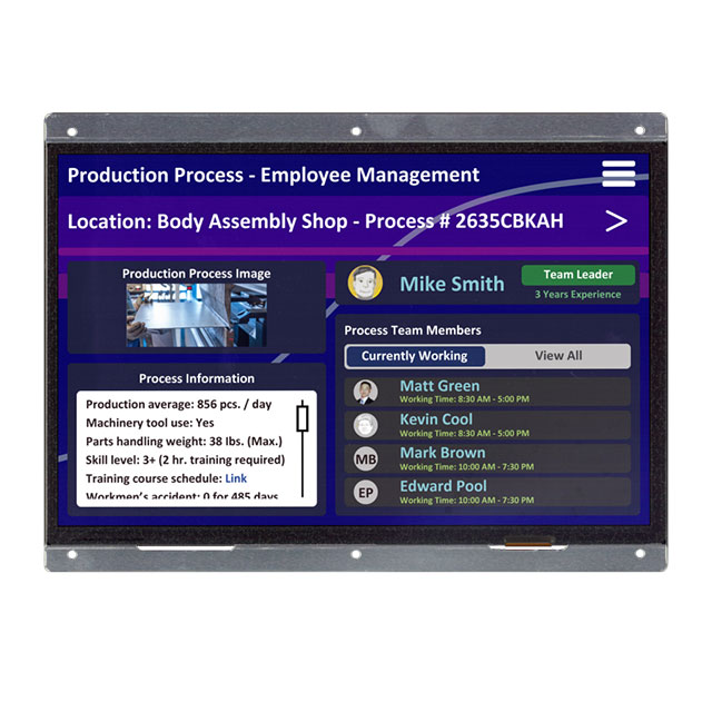 GTWX101VHA00P Noritake Company Inc.  Écran LCD OLED graphique