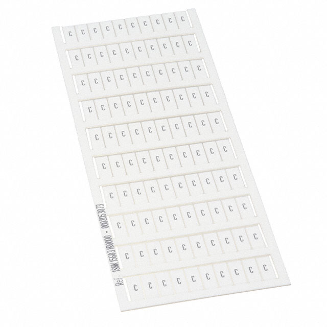 1SNK156031R0000 TE Connectivity ENTRELEC  Strisce di marcatura per morsettiere