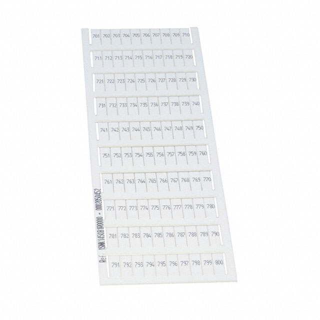 1SNK145081R0000 TE Connectivity ENTRELEC  Strisce di marcatura per morsettiere