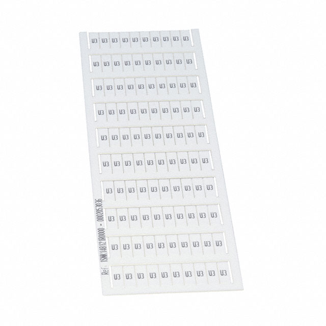 1SNK148121R0000 TE Connectivity ENTRELEC  Bandes de marquage pour borniers