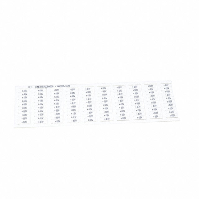 1SNK148202R0000 TE Connectivity ENTRELEC  Strisce di marcatura per morsettiere