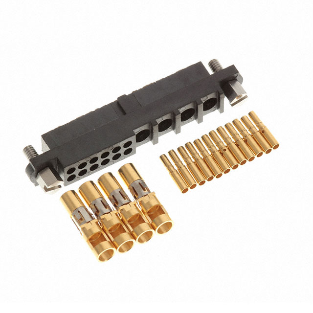 M80-4C11205F1-04-325-00-000 Harwin Inc.  Free Hanging Panel Mount