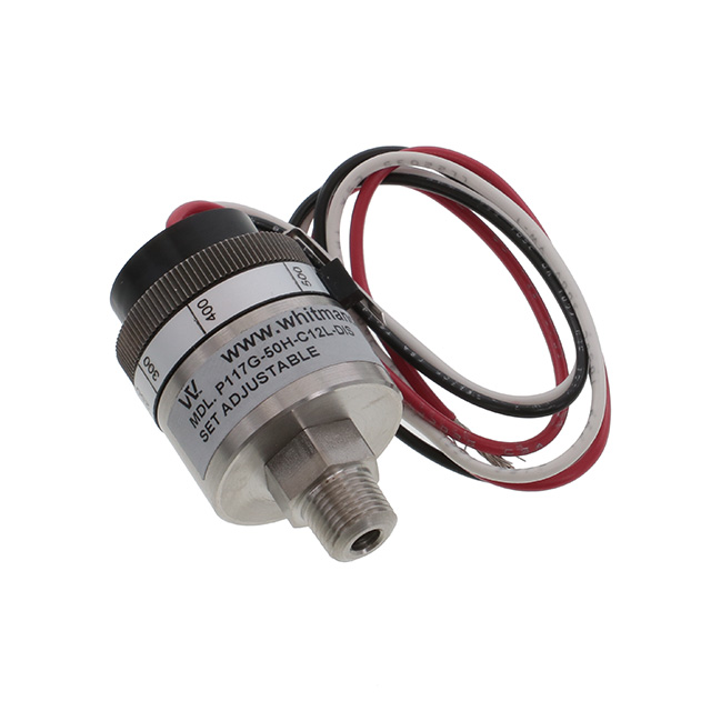 P117G-50H-C12L-DIS Whitman Controls, LLC  Sensori di pressione Trasduttori - Industriali