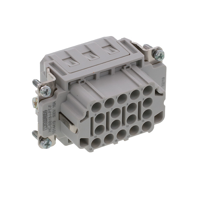 1014419 Phoenix Contact  Heavy Duty Connector Inserts Modules