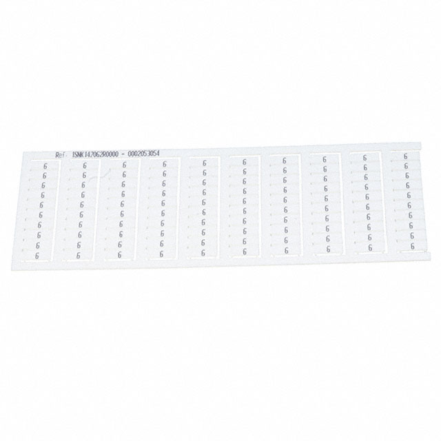 1SNK147062R0000 TE Connectivity ENTRELEC  Strisce di marcatura per morsettiere