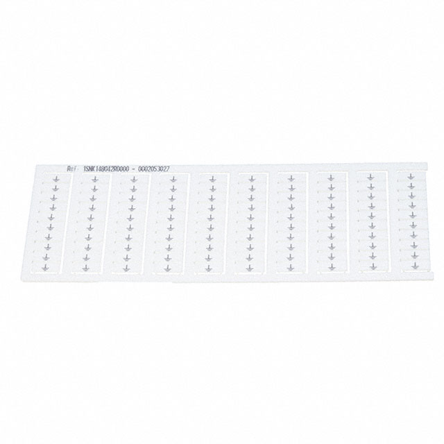 1SNK148042R0000 TE Connectivity ENTRELEC  Bandes de marquage pour borniers