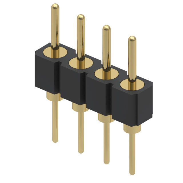 350-10-104-00-001000 Mill-Max Manufacturing Corp.  Embases à broches mâles