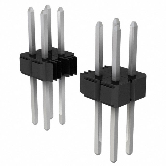 929836-08-14-RK 3M  Embases à broches mâles