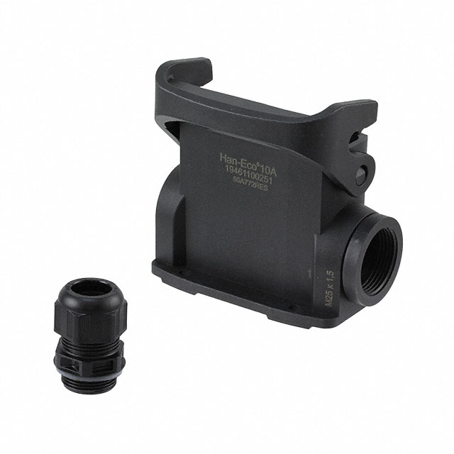 19461100251 HARTING  Boîtiers de connecteurs robustes, capots, bases