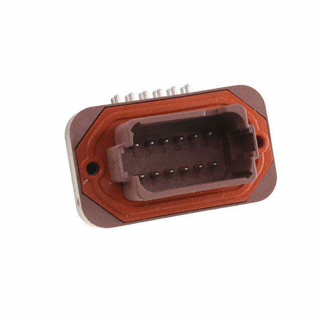 DT13-12PD-B016 TE Connectivity Deutsch Connectors  Embases à broches mâles
