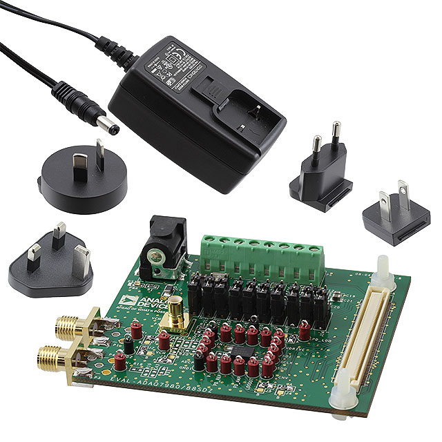 EVAL-ADAQ7980SDZ Analog Devices Inc.  Cartes d'évaluation des convertisseurs analogique-numérique (CAN)