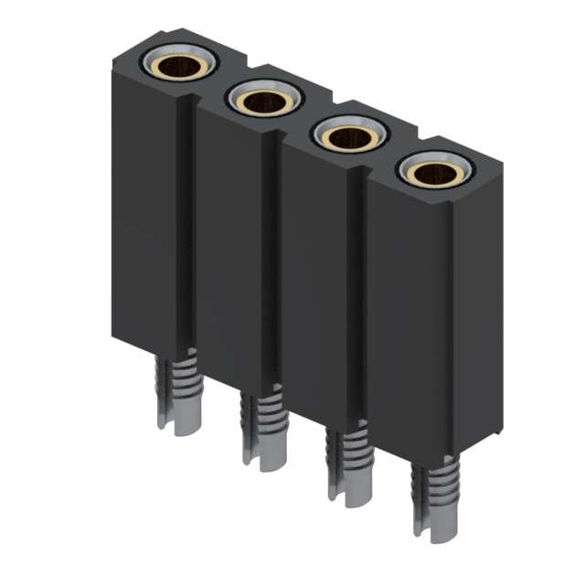 801-43-004-61-001000 Mill-Max Manufacturing Corp.  Embases Prises femelles