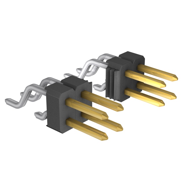 961210-5500-AR-PT 3M  Embases à broches mâles