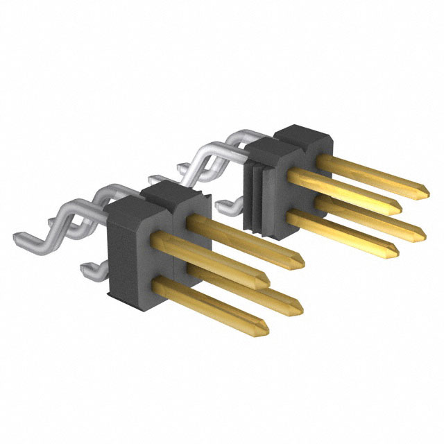 961214-5900-AR-PR 3M  Embases à broches mâles