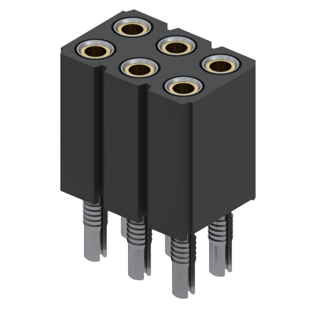 803-43-006-62-001000 Mill-Max Manufacturing Corp.  Embases Prises femelles