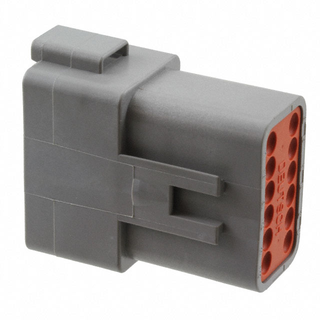 DT04-12PA TE Connectivity Deutsch Connectors  Boîtiers de connecteurs rectangulaires