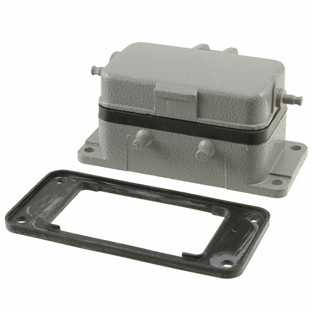 H10B-ADM-BO TE Connectivity AMP Connectors  Boîtiers de connecteurs robustes, capots, bases